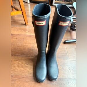Hunter Midnight Blue boots